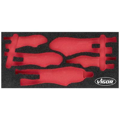 Vigor V5004-L V5004-L Plukschuiminlegstuk (l x b) 393 mm x 188 mm Vigor V5004-L V5004-L Plukschuiminlegstuk (l x b) 393 mm x 188 mm