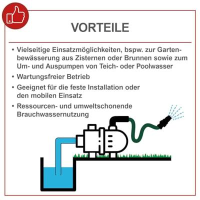 Waterpomp Scheppach 1100 W