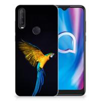 Alcatel 1S (2020) | TPU Hoesje | Papegaai - thumbnail
