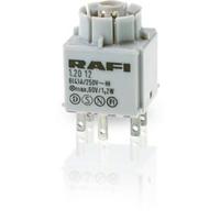 RAFI 1.20.123.024/0000 Schakelelement 2x NC Moment 250 V 1 stuk(s) - thumbnail