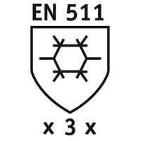 NITRAS SAFETY Nitras winterhandschoen "snow fighter" winter glove size 11 black snow fighter - thumbnail