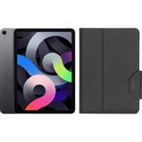 Apple iPad Air (2020) 10.9 inch 256 GB Wifi Space Gray + Targus VersaVu Book Case - thumbnail