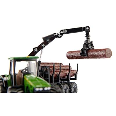SIKU John Deere met houttransport - thumbnail