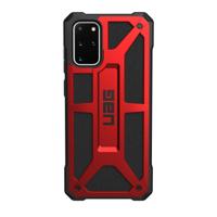 UAG Rugged Case for Samsung Galaxy S20+ (6.7-inch screen) - Monarch Crimson - Achterzijde behuizing voor mobiele telefoon - robuust - polycarbonaat, eersteklas nerfleder, legeringmetaal - karmozijnrood - 6.7 - thumbnail