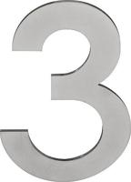Formani Square LSQHN250 huisnummer - mat RVS - thumbnail
