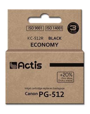 Actis KC-512R-inkt (Canon-vervangende PG-512; standaard; 15 ml; zwart)