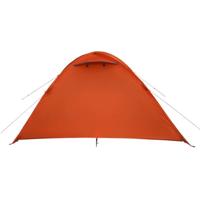 Tent 4-persoons 300x250x132 cm 185T taft grijs en oranje - thumbnail