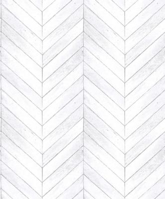 Galerie Natural FX 2 Behang met houten visgraat planken - G68001