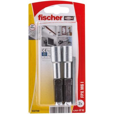 Fischer 532758 FPX M6 I K NV Gasbetonanker 1 set(s)