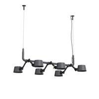 Tonone Bolt 6-pack Pendant Hanglamp - Donkergrijs - thumbnail