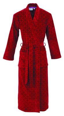 Carl Ross Carl Ross dames badjas 604100 dark red/deep red 36/38