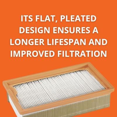 Fein 31345060010 Platte vouwfilter 1 stuk(s)