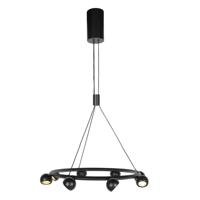 Steinhauer 8-lichts hanglampMarcadore rond zwart - 4136ZW - thumbnail