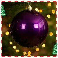 Kerstballen kunststof d14 cm vijg Decoris - Decoris - thumbnail