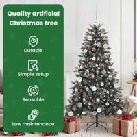 VidaXL Kunstkerstboom met 150 led groen 150 cm pvc en plastic en staal - thumbnail