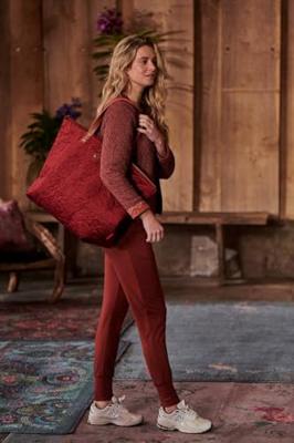 Pip Studio Tote Bag Velvet Quiltey Days Rood Pip Studio Tote Bag Velvet Quiltey Days Rood