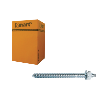 pgb-Europe SMART | Ankerstang 5.8 M12x160 Zn | 10 st SM00AS0011201603