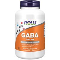 GABA 500mg Now Foods 200v-caps - thumbnail
