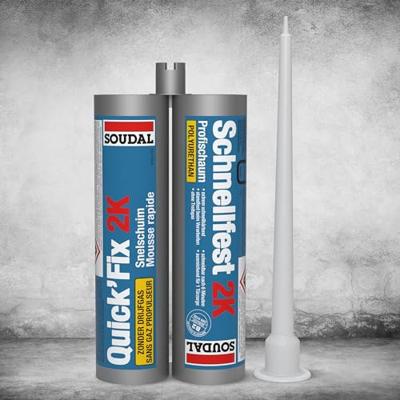 Soudal Quick-Fit 2K | 2 componentenschuim | 210 ml - 101665 Soudal Quick-Fit 2K | 2 componentenschuim | 210 ml - 101665