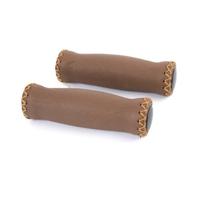 Bach Velo fietskettingslot 127mm leer donkerbruin - thumbnail