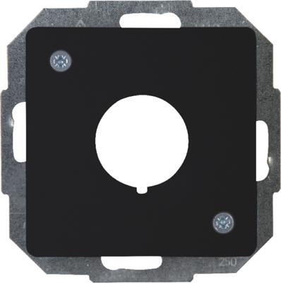 HK05 - afdekking voor bedieningselementen mat-zwart