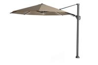 Platinum | Zweefparasol Challenger T² Glow Ø350 cm | Taupe - thumbnail