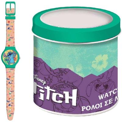 Horloge Kinderen Lilo & Stitch LILO & STITCH - TIN BOX Ø 33 mm