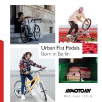 Moto Reflex Pedalen - Wit - thumbnail