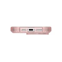 Urban Armor Gear Essential Armor MagSafe Case Backcover Apple iPhone 16 Pro Roze, Transparant MagSafe compatible - thumbnail