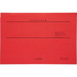 Vouwmap secolor tabrand folio recy karton 250gr rd