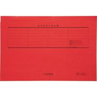 Vouwmap secolor tabrand folio recy karton 250gr rd - thumbnail