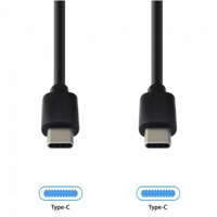 GrabNGo Gng Laadk. Usb-c>usb-c 3m Zwart - thumbnail