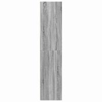 Hoge kast 40x41x185 cm bewerkt hout grijs sonoma eikenkleurig - thumbnail