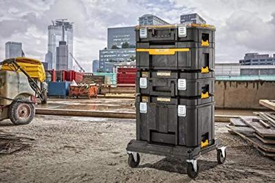 DeWalt DWST83345-1 | TSTAK-Box | stevige gereedschapskoffer | korte hendel - DWST83345-1 - thumbnail
