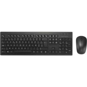 Kensington KM270 EQ toetsenbord Inclusief muis Draadloos Zwart Azerty Belgisch