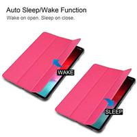 3-Vouw sleepcover hoes - iPad Pro 11 inch (2018-2019) - roze - thumbnail