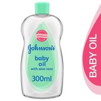 Johnson & Johnson Johnson's Babyolie Aloe Vera Sensitive 300 ml - thumbnail