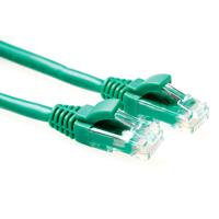 ACT Groene 10 meter U/UTP CAT5E patchkabel component level met RJ45 connectoren - thumbnail