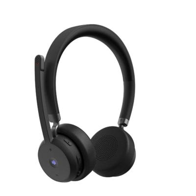 Lenovo Wireless VoIP On Ear headset Bluetooth Stereo Zwart Ruisonderdrukking (microfoon) Headset, Microfoon uitschakelbaar (mute), Volumeregeling Computer