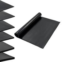 VidaXL Vloermat anti-slip 3 mm glad 1,2x5 m rubber - thumbnail