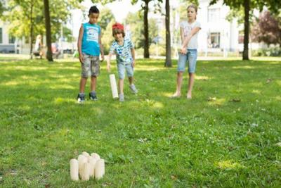 Buitenspeel Fins Werpspel (numbers kubb)