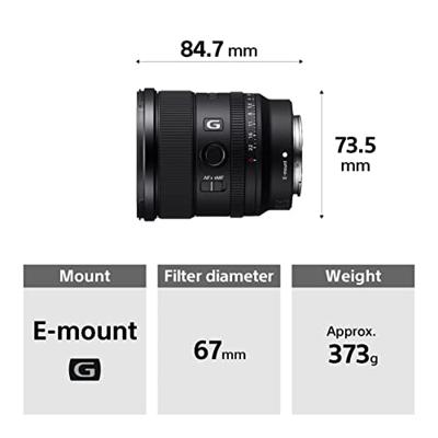 Sony FE 20mm F/1.8 G