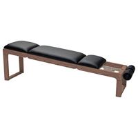 NOHrD TriaTrainer halterbank walnoothout Kunstleer - thumbnail
