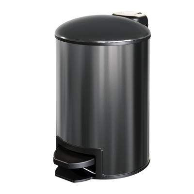 Brauer Pedaalemmer - 3 Liter - Gunmetal Geborsteld