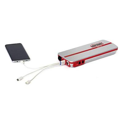 Dino KRAFTPAKET Snelstartsysteem 136102 Starthulpstroom: 300 A 2x 12V-uitgang, 2x USB-contact, Verpolings- en elektronicabescherming, SOS signaallamp,