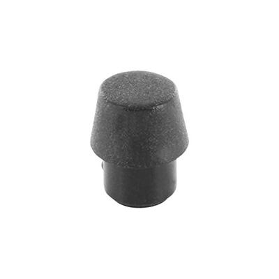 Apparaatvoet Rond, Verschroefbaar Zwart (Ø x h) 9 mm x 10 mm 1 stuk(s)