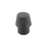 Apparaatvoet Rond, Verschroefbaar Zwart (Ø x h) 9 mm x 10 mm 1 stuk(s) - thumbnail