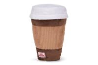 Love Hearts Koffiebeker knuffel - I like you a latte - 18 cm - thumbnail