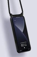 Laut Crystal-X case met koord iPhone 12 / iPhone 12 Pro zwart - thumbnail