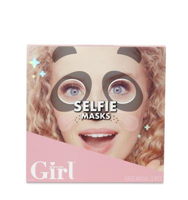Basic Who's that girl selfie mask